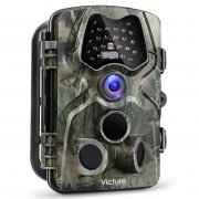 Victure Wildkamera Fotofalle 12MP 1080P Full HD Jagdkamera 120&deg;Weitwinkel