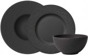 Villeroy und Boch - Manufacture Rock Starter-Set 6 tlg., Premium Porzellan