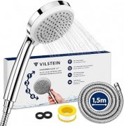 VILSTEIN Duschkopf mit 1,5m Schlauch f&uuml;r nur 8,98&euro;