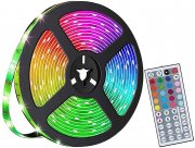 VINGO 10 Meter RGB LED Streifen mit 44 Tasten Fernbedienung