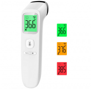 Viproud Kontaktloses Infrarot Fieberthermometer mit Fieberalarm