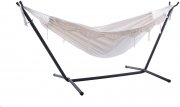 Vivere Denim Double Cotton Hammock 2 Personen H&auml;ngematte mit Gestell