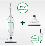 VK200 Handstaubsauger Basis-Boden-Set bei Vorwerk mit gratis-Artikel uvm.