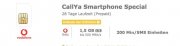 Vodafone CallYa Prepaid f&uuml;r 10,85&euro; f&uuml;r 4 Wochen - jetzt mit 1,5GB LTE, 200 Minuten & SMS