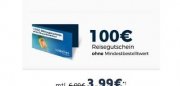 Vodafone Tarif mit 100 Minuten + 1GB nur 3,99&euro; mtl. + 100&euro; Reisegutschein