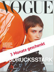 VOGUE - 3 Monate Schnupperabo mit 2 Ausgaben geschenkt