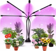 Vollspektrum LED Zimmer-Pflanzenlampe mit 3 Modi und 50W