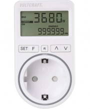 VOLTCRAFT SEM4500 Energiekosten-Messger&auml;t mit Kostenprognose und Alarmfunktion