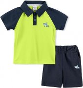 Volunboy Baby-Set kurzarm Polo + Shorts f&uuml;r nur 14,40&euro;