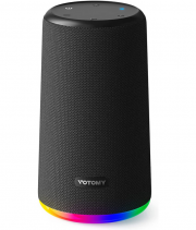 VOTOMY VT350 Deep Bass 360&deg; Rundum-Sound Bluetooth Lautsprecher mit RGB-Licht