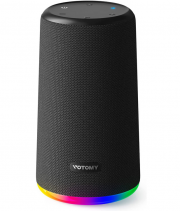 VOTOMY VT350 Deep Bass 360&deg; Rundum-Sound Bluetooth Lautsprecher mit RGB-Licht