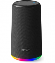VOTOMY VT350 Deep Bass 360&deg; Rundum-Sound Bluetooth Lautsprecher mit RGB-Licht