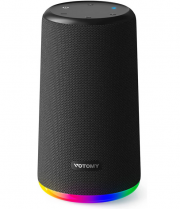 VOTOMY VT350 Deep Bass 360&deg; Rundum-Sound Bluetooth Lautsprecher mit RGB-Licht