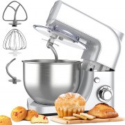 Vpcok Direct K&uuml;chenmaschine mit 4,8 Liter Edelstahlsch&uuml;ssel