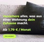 Wahnsinn! Die Coya Hausratversicherung ohne Selbstbeteiligung nur 1,79&euro;
