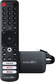 waipu.tv 4K Stick inkl. Fernbedienung mit Schnellwahltasten und 3 Monate waipu.tv Perfect Plus