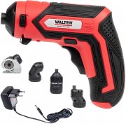 Walter Akku Multifunktionswerkzeug 4V mit Eck- Winkel- Schneid- & Drehmomentaufsatz
