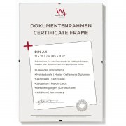 Walther Design Bilderrahmen A4 rahmenlos f&uuml;r 3,99&euro;