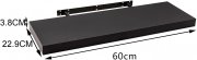 Wandboard 60x22.9x3.8cm