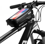 WANFEI wasserdichte Fahrrad Rahmentasche mit Handysichtfenster