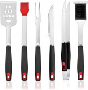 Wansengi Edelstahl Grillbesteck Set