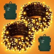 Warmwei&szlig;e Lichterkette (12m, 120 LEDs) f&uuml;r 5,98&euro; bei Amazon