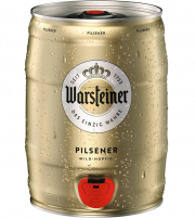 Warsteiner Premium Pilsener 5 Liter Fass mit Zapfhahn