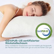 Waschmaschinenfestes Sable Nackenst&uuml;tzkissen (40&times;80) f&uuml;r 19,99&euro; statt 29,99&euro;