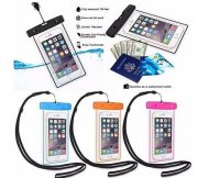 Wasserfeste & transparente H&uuml;lle f&uuml;r Smartphones f&uuml;r 1,65&euro;