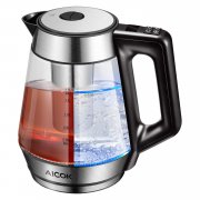 Wasserkocher Glas mit Teefilter und Temperatureinstellung f&uuml;r 42,74&euro;