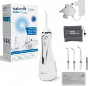 Waterpik Cordless Advanced Waterflosser WP-560EU kabellose Munddusche mit 4 Aufs&auml;tzen