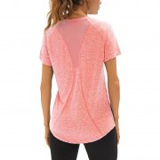 Wayleb Sport-Shirt mit V-Ausschnitt f&uuml;r Damen (Orange, L) reduziert