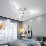WAYRANK 21W 2100LM Moderne LED Deckenlampe mit Fernbedienung