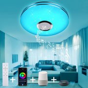 WAYRANK RGB LED Deckenleuchte mit APP, Alexa und Google Home Steuerung