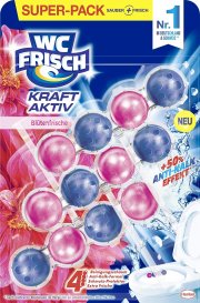 WC FRISCH Kraft Aktiv Duftsp&uuml;ler Bl&uuml;ten-Frische (150 g) 3er Super-Pack