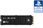 WD Black SN850P interne 1TB Gaming SSD mit K&uuml;hlk&ouml;rper Offiziell lizenzierte f&uuml;r PlayStation 5
