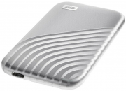 WD My Passport 500 GB SSD 2.5 Zoll extern Silber