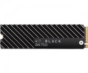 WD WD_Black SN750 NVMe SSD 500GB M.2 PCIe Gen3 mit K&uuml;hlk&ouml;rper