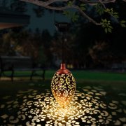 WEARXI LED Solar H&auml;ngelampe