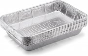 Weber 6415 Small 7-1/2-Inch-by-5-inch Aluminum Drip Pans, Set of 10