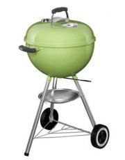 Weber BBQ Holzkohlegrill 47cm in Gr&uuml;n f&uuml;r 90,49&euro; (statt 120&euro;)