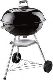 Weber Compact Kettle Holzkohlegrill 
