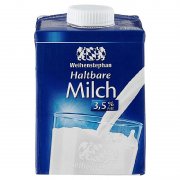 Weihenstephan Haltbare Milch 3,5% Fett (500ml) f&uuml;r 5,94&euro; bei Amazon