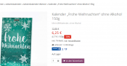 Weihnachts Kalender zum halben Preis solange Vorat reicht bei Hussel