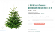 Weihnachtsb&auml;ume online bestellen und 10 % sparen