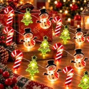 Weihnachtsdeko: Lichterkette mit Motiven f&uuml;r nur 5,45&euro;