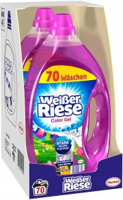 Wei&szlig;er Riese Color Gel Fl&uuml;ssigwaschmittel 140 (2 x 70) Waschladungen