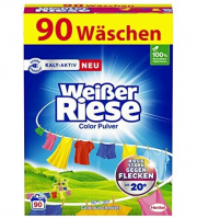Wei&szlig;er Riese Color Pulver Waschmittel 4,5 kg f&uuml;r 90 Waschladungen
