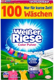 Wei&szlig;er Riese Universal Pulver (100 Waschladungen) Vollwaschmittel extra stark gegen Flecken