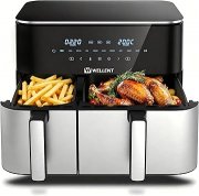 WELLENT 11L Hei&szlig;luftfritteuse mit 2 Kammern f&uuml;r 69,99&euro;